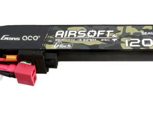 Batterie Lipo 11.1V 1200mAh 25C 1 sticks T-DEAN G-TECH Genspow - airsoft - batterie & fusibles
