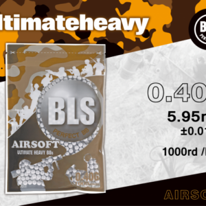 Sachet 1000rds - bio - 0.40g BLS - airsoft - billes, gaz & co2