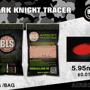 BLS - BBS 0.20g Bio Tracer Rouge - 1Kg - airsoft - billes, gaz & co2