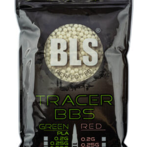 Sachet 1KG 0.25g Tracer BLS - airsoft - billes, gaz & co2
