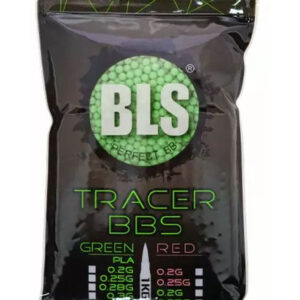 Sachet 1KG 0.20g tracer Bio BLS - airsoft - billes, gaz & co2