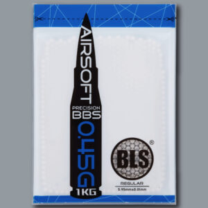 Sachet 1KG Billes 0.45g BLS - airsoft - billes, gaz & co2