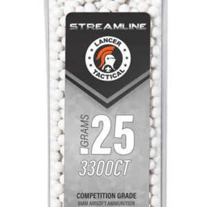 Lancer Tactical - BB LT Streamline 3300rds - 0.25g - airsoft - billes, gaz & co2