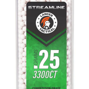 Lancer Tactical - BB LT Streamline 3300rds - 0.25g BIO - airsoft - billes, gaz & co2