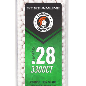 Lancer Tactical - BB LT Streamline 3300rds - 0.28g BIO - airsoft - billes, gaz & co2