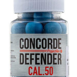 Concorde Defender - Pot de 30 billes cal. 50 - cartouches à blanc, à gaz & caoutchouc