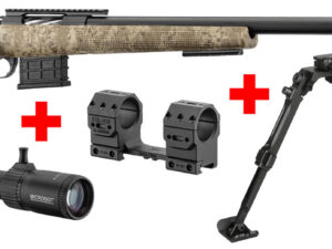 pack rubis tactical digital camo cal 308 win. + lun mrad + fb hh