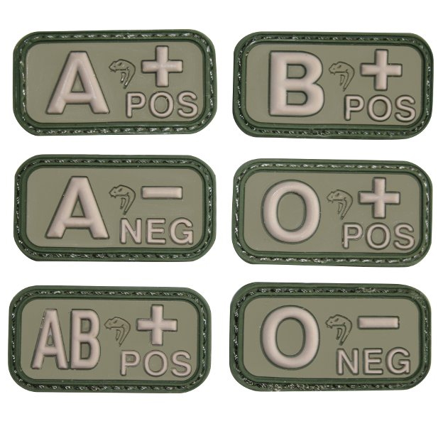 blog patch pvc groupe sanguin vert viper ab2b
