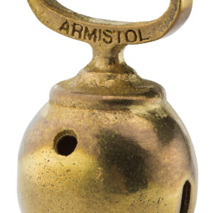 Grelots bronzé Armistol en alliage bronzé, monoblocs - Diam.20 mm - colliers, harnais & grelots