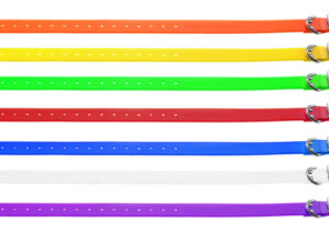 Collier pour chien 2,5 cm en polyuréthane - Country – Collier Violet - colliers, harnais & grelots