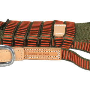 Longe pour chien de sang orange et verte - Niggeloh - Largeur : 13 mm - laisses & longes