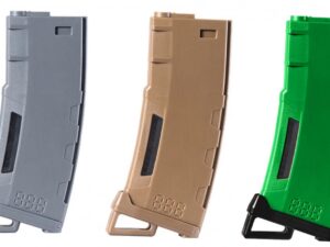 Lancer Tactical - Chargeur Mid-cap Speed 130 billes pour M4 AEG - ROUGE - airsoft - accessoires airsoft