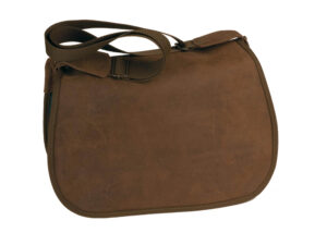 COUNTRY SELLERIE - Gibecière cuir croupon ciré - Petit modèle - gibecières, cartouchières & bretelles