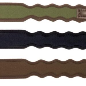 Bretelle à fusil lancéolée néoprène à boucle standard - Niggeloh - Noir - gibecières, cartouchières & bretelles