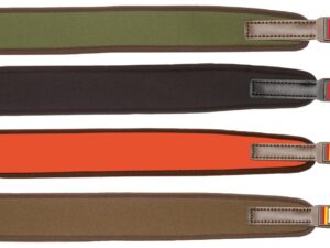Bretelle droite néoprène pour carabine à boucle standard - Niggeloh - Orange - gibecières, cartouchières & bretelles