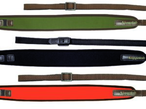 NIGGELOH - Bretelle droite néoprène pour carabine avec attache rapide - Orange - gibecières, cartouchières & bretelles