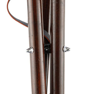 COUNTRY SELLERIE - Trepiede dessus cuir - hauteur 65 cm - cannes & sièges pliants