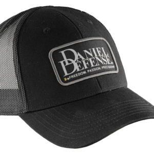 Casquette noire Daniel Defense Double Tap hat - haut