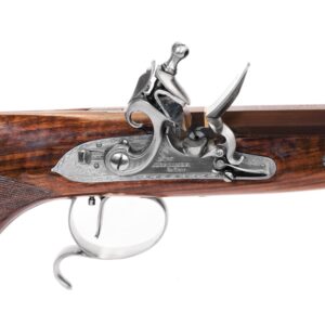 Davide PEDERSOLI & C - Pistolet PEDERSOLI Mortimer Deluxe Flintlock .44 - armes de poing historiques