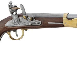 Davide PEDERSOLI & C - Pistolet An IX à silex Cal. 69 - armes de poing historiques