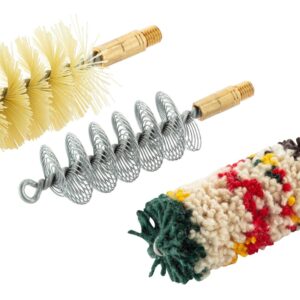 sans marque EA - Set de trois brosses spirales pour armes à canon lisse - Cal.16 - sets de nettoyages & brosses