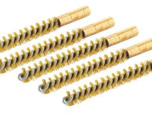 sans marque EA - Écouvillons à spirales en laiton Cal.4,5 mm à 12 mm - Cal.9 mm - sets de nettoyages & brosses