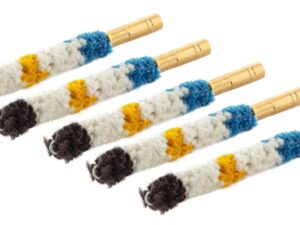 sans marque EA - Écouvillons en laine Cal.5,5 mm à 14 mm - sets de nettoyages & brosses