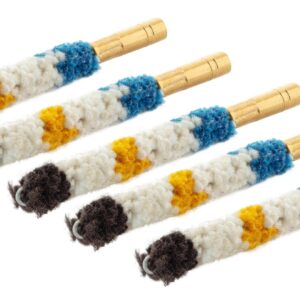 sans marque EA - Écouvillons en laine Cal.5,5 mm à 14 mm - Cal.12 mm - sets de nettoyages & brosses