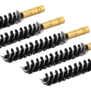 sans marque EA - Écouvillons en crin Cal.4.5 mm à 14 mm - Cal.4,5 mm - sets de nettoyages & brosses