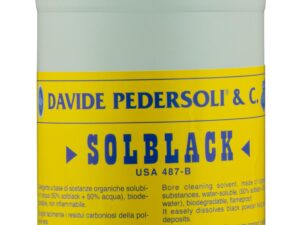 Davide PEDERSOLI & C - SOLBLACK SOLVANT PN 500ML - produits d'entretien & droguerie