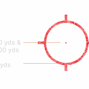 VISEUR EOTECH XPS 3-0 - RET 68 / 1 MOA - COMP VN - 1XCR123