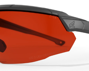 LUNETTES EDGE TAC ROLLING THUNDER - REGLABLES- NOIRE - PROTECTION LASER VERT