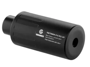silencieux gomander tactinox 9s pcc dt (direct thread) 1/2x28 noir