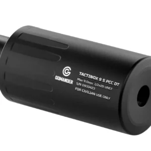 SILENCIEUX GOMANDER TACTINOX 9S PCC DT (DIRECT THREAD) 1/2X28 NOIR - accessoires de tir