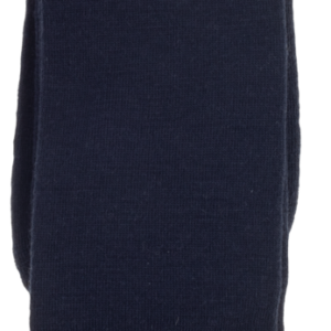 Mi-bas coton biologique semelle bouclette coloris noir T 39-42