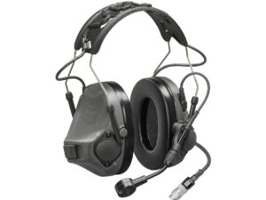 CASQUE PELTOR COMTAC VIII - GRIS - AVEC MICRO ET CABLE PELTOR (POUR SCU)