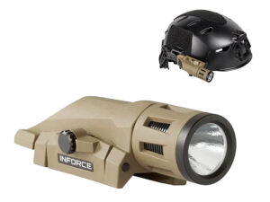 Lampe tactique pour casque INFORCE HML - Noir - lampes tactiques & laser