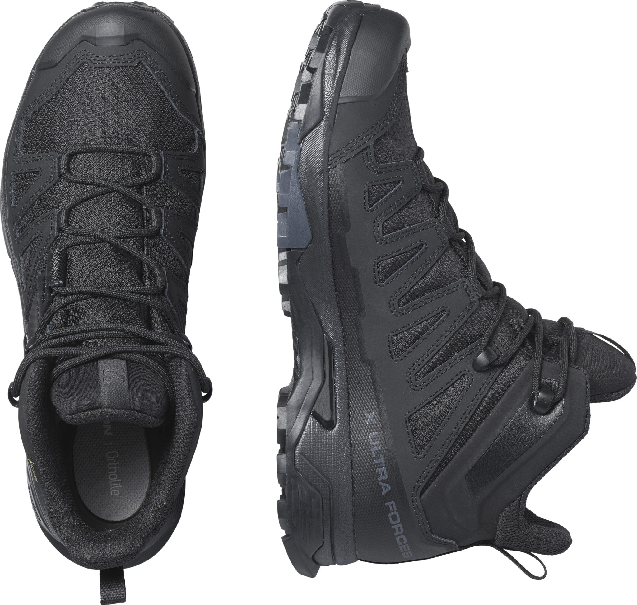 CHAUSSURES SALOMON X ULTRA FORCES MID GTX - NOIR - 41 1/3 - vue 3