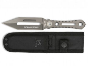 MARTINEZ ALBAINOX - Couteau de lancer K25 Titane - couteaux droits tactiques