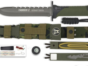 Couteau K25 Thunder II camo vert - coutellerie