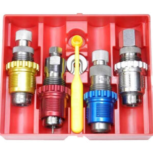 LEE PRECISION, INC. - Jeu de 4 matrices Carbide Breech Lock Lee - #91934 - 9x19 mm - matériel de rechargement