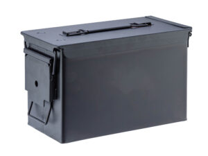 FOT - Focus On Tools - Caisse munitions Métal cal.50 - 33X18X23 cm - Tan - boites de rangement pour munitions