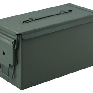 FOT - Focus On Tools - Caisse munition Métal cal.50 OLIVE 33X18X23 cm - Vert olive - boites de rangement pour munitions