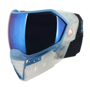 Empire - EVS Crystal SE Clair/Bleu avec lentille miroir bleue - paintball - masques & écrans