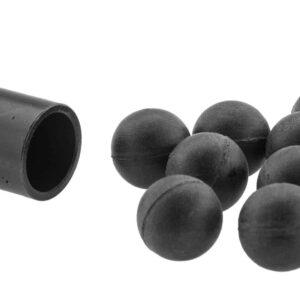 SAPL - Adaptateur pour armes d'alarme + 10 projectiles Self Gomm calibre 18 mm - Filetage 10 mm x 100 - cartouches à blanc...