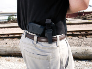 ETUI INSIDE AVEC RETENTION REVOLVER 2p DROITIER