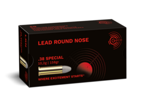 geco .38 sp 158 gr / 10.2 g lrn