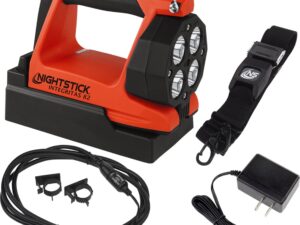 PHARE INTEGRITAS 82 - TETE ARTICULEE- 230V + 12V - ORANGE