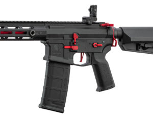 Lancer Tactical - AEG LT-32 HELLION 7" NOIR/ROUGE PACK GEN2 - 1J - NSR - airsoft - répliques longues