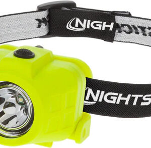 LAMPE FRONTALE ATEX 90 LUMENS - 3 AAA - JAUNE